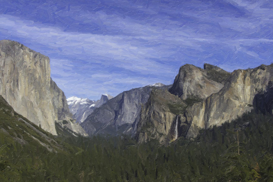 Yosemite #2 Painting by David Gleeson