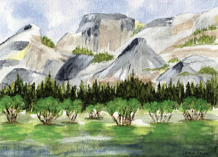 Yosemite 1 Painting by Jamie Frier