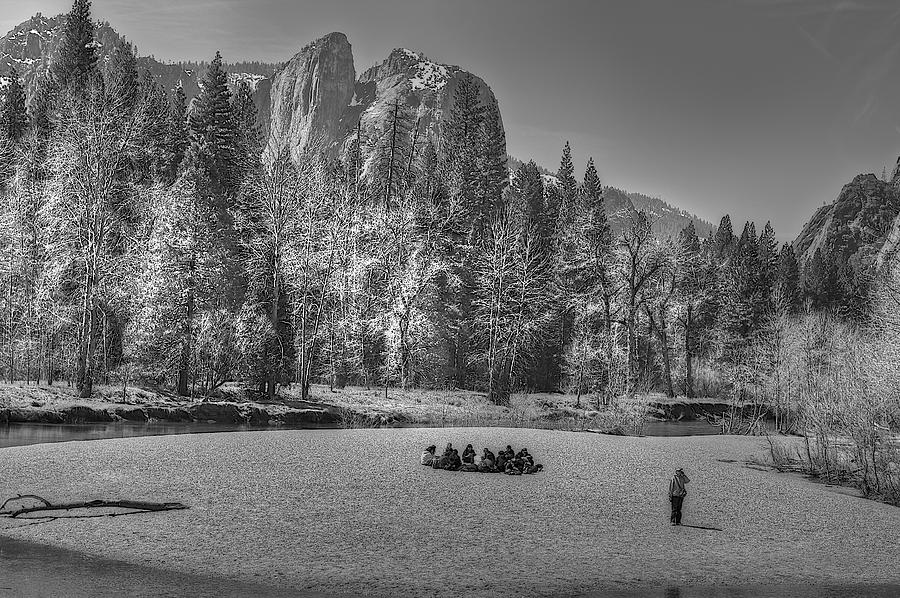 Yosemite 4 Monochrome Photograph by SC Heffner