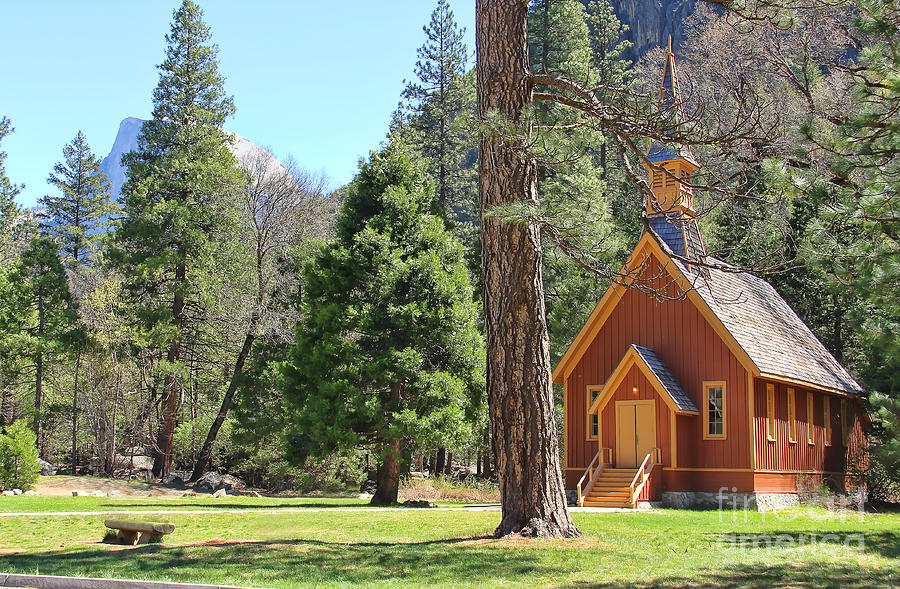 Yosemite Chapel Photograph by Jack Schultz
