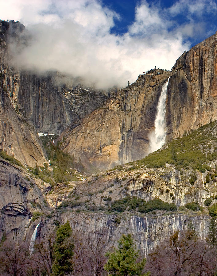 Yosemite Falls Photograph by Floyd Hopper