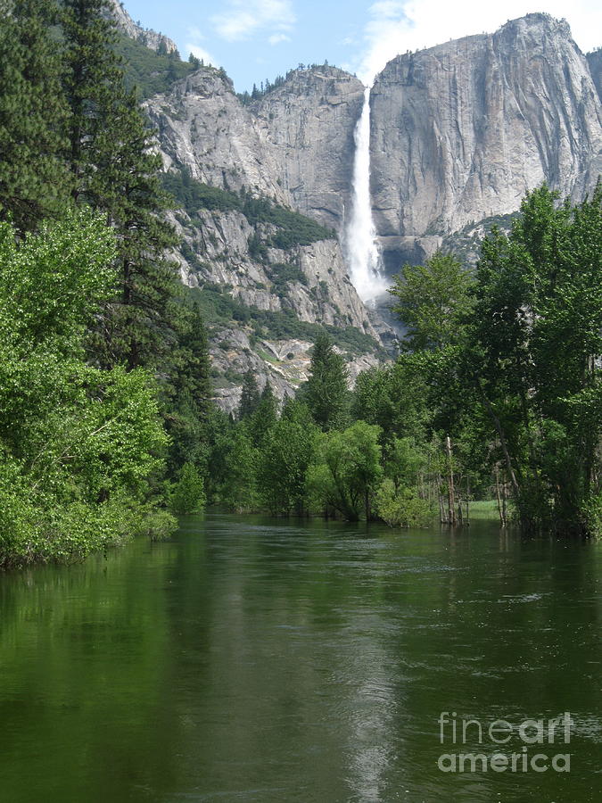 Yosemite Falls Photograph by Mark Messenger