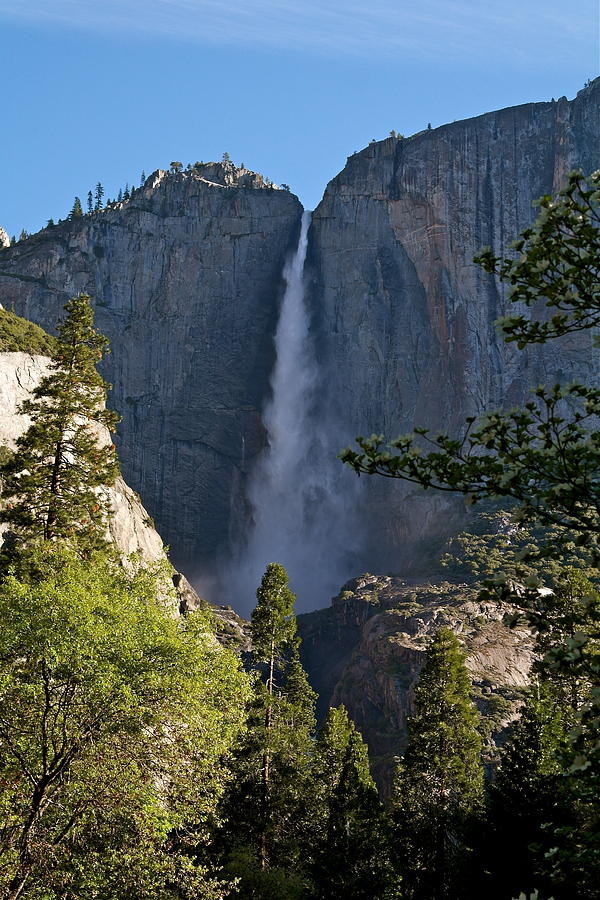 Yosemite Falls Morning Photograph by Michele Myers