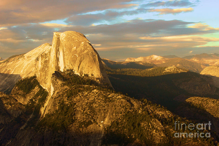 Yosemite Half Dome Photograph by Adam Jewell