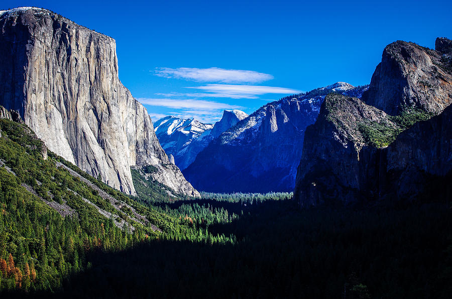 Yosemite National Park Tunnel View Photograph by Scott McGuire