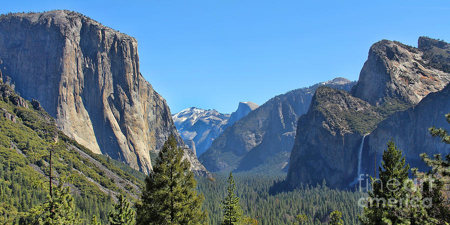 Yosemite Panorama 6677 Photograph by Jack Schultz