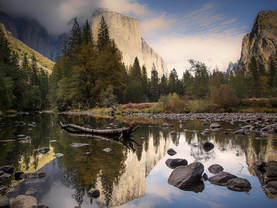 Yosemite - reflection Photograph by Monika Czopinska - Fine Art America