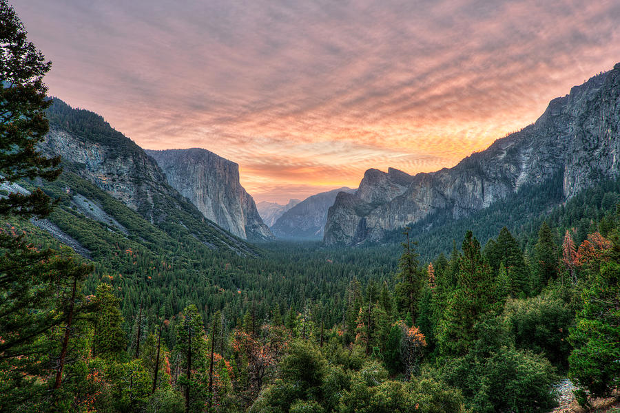 Yosemite Sunrise Photograph by Mark Whitt