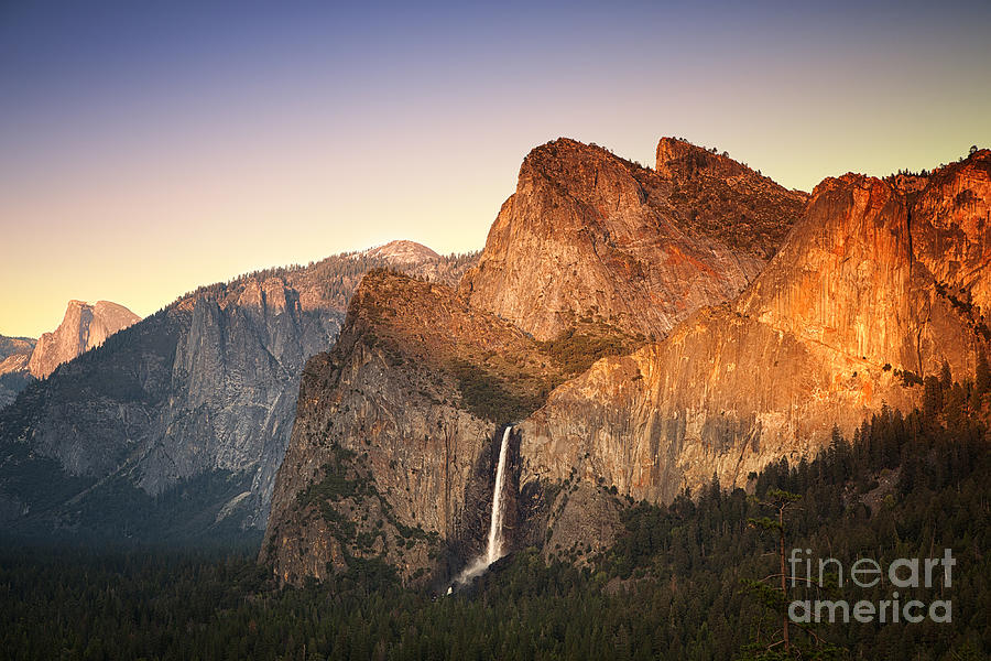 Yosemite Sunset Photograph by Jane Rix