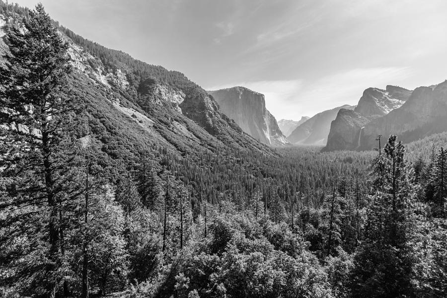 Yosemite Tunnel View Photograph by Mike Evangelist
