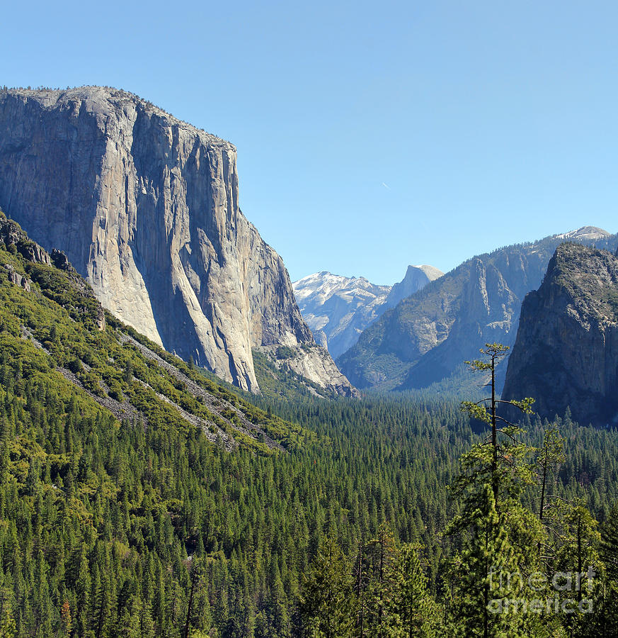 Yosemite Valley 6668 6669 Photograph by Jack Schultz