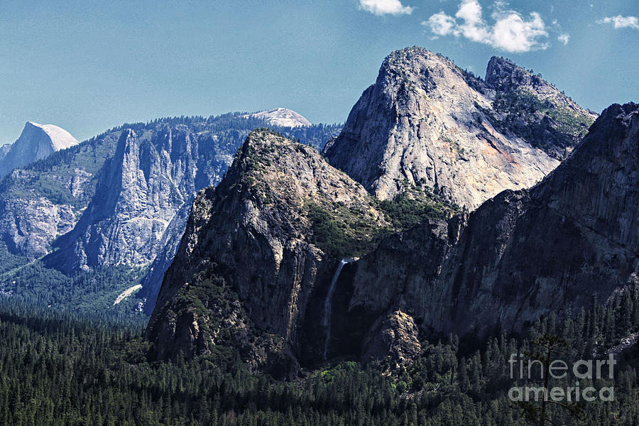 Yosemite National Park Photograph - Yosemite Valley And Half Dome  by Chris Berry