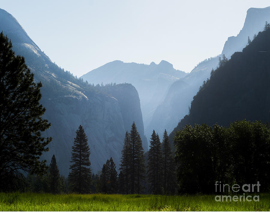 Yosemite Valley Daybreak Photograph by L J Oakes