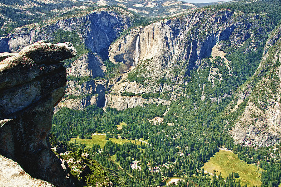 Yosemite Valley from Glacier Point Photograph by Levin Rodriguez