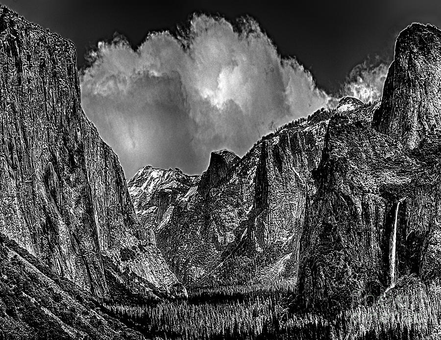 Yosemite National Park Photograph - Yosemite Valley from Tunnel by Bob and Nadine Johnston