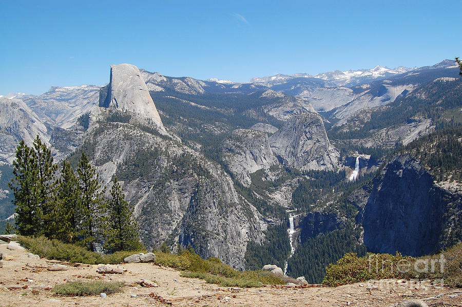 Yosemite Valley From Washburn Pt Photograph by Debra Thompson