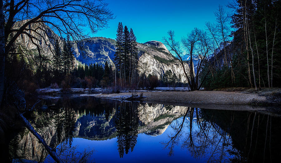 Yosemite Valley Merced River Reflection Photograph by Scott McGuire