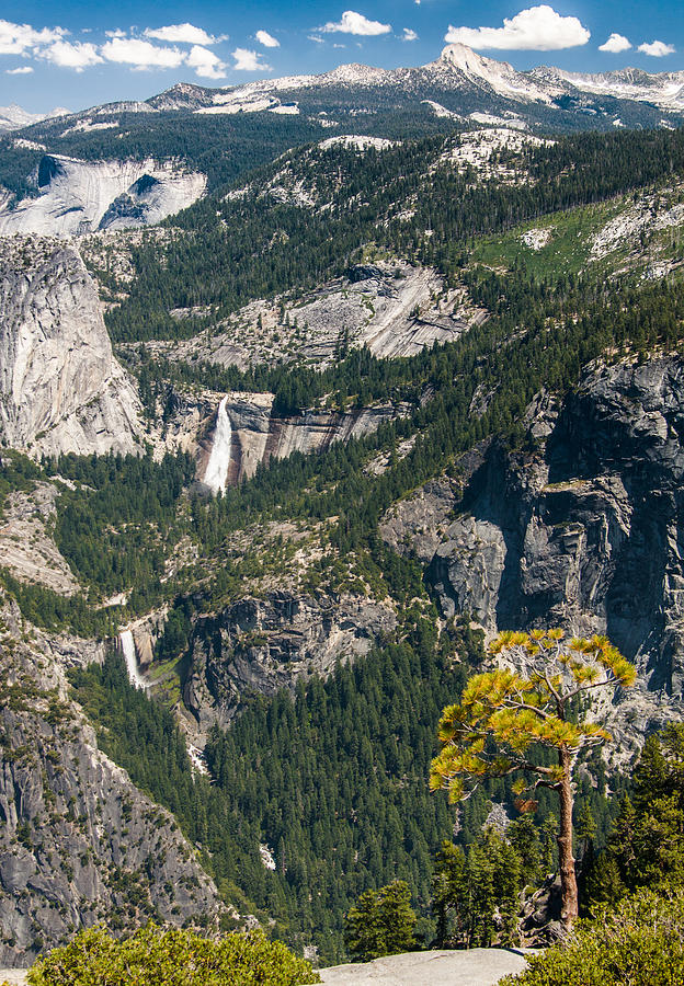 Yosemite Vernal and Nevada Falls.  Photograph by Levin Rodriguez