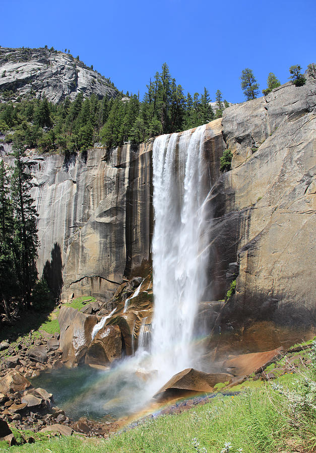Yosemite. Waterfall 2 Photograph by Masha Batkova