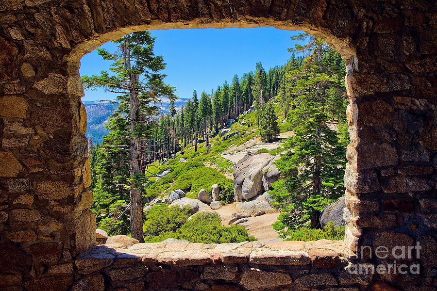 Yosemite Window Photograph by Mel Ashar