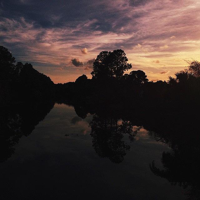 Sunset Photograph - You And I Share The Same Sky by Allie Wisniewski