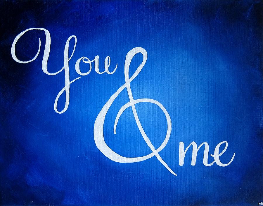 Dave Matthews Band Painting - You and Me by Michelle Eshleman