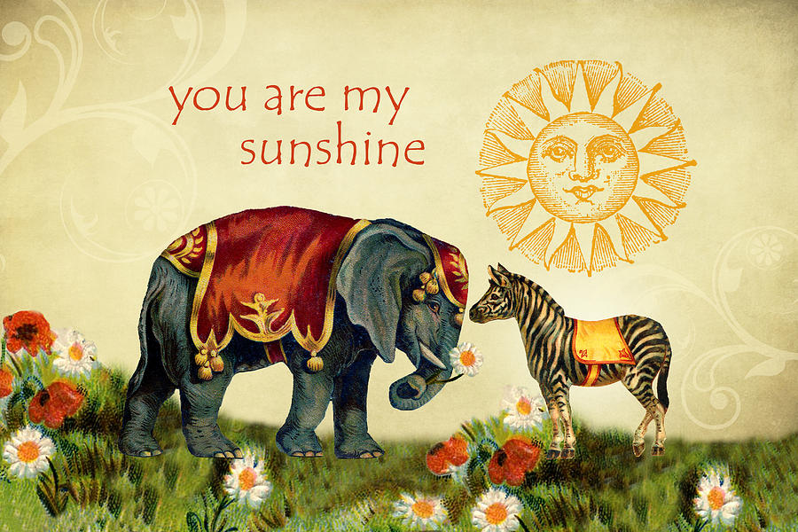 You Are My Sunshine Digital Art by Peggy Collins