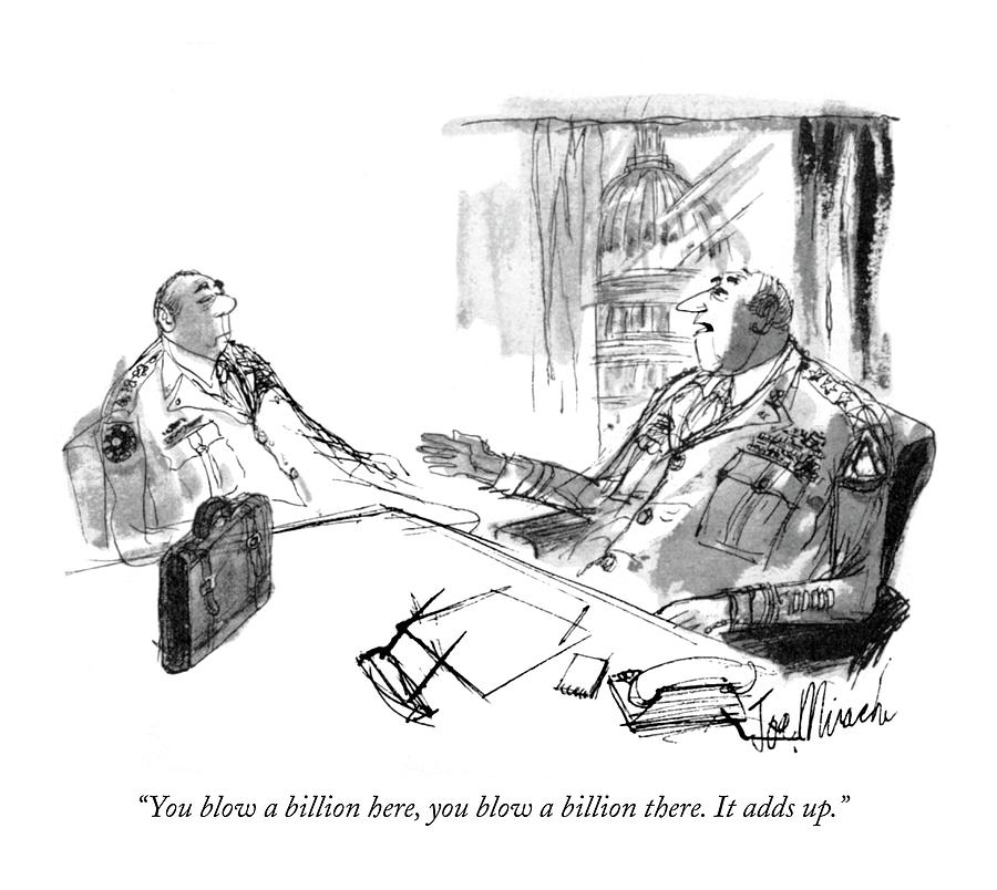 You Blow A Billion Here Drawing by Joseph Mirachi You Blow A Billion Here Drawing by Joseph Mirachi