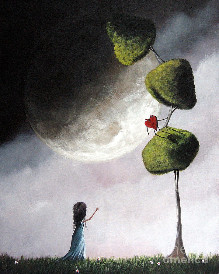 You Come Down Here Right Now by Shawna Erback Painting by Moonlight Art Parlour