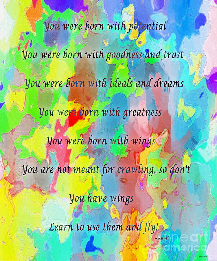 You Have Wings Digital Art by Barbara A Griffin