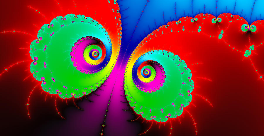 You look great today honey - fractal art Digital Art by Matthias Hauser