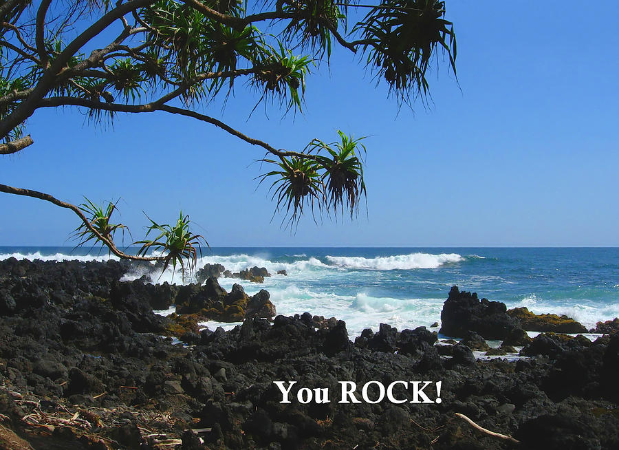 You ROCK - South Shore of Maui Photograph by Connie Fox