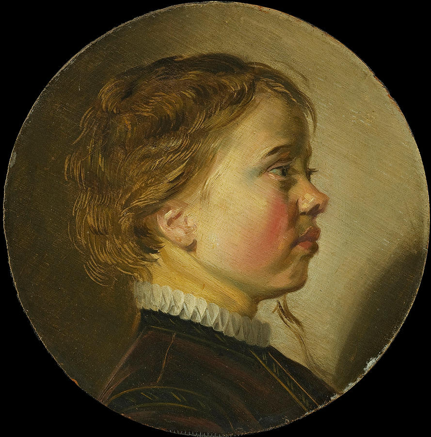 Young Boy in Profile  Painting by Judith Leyster