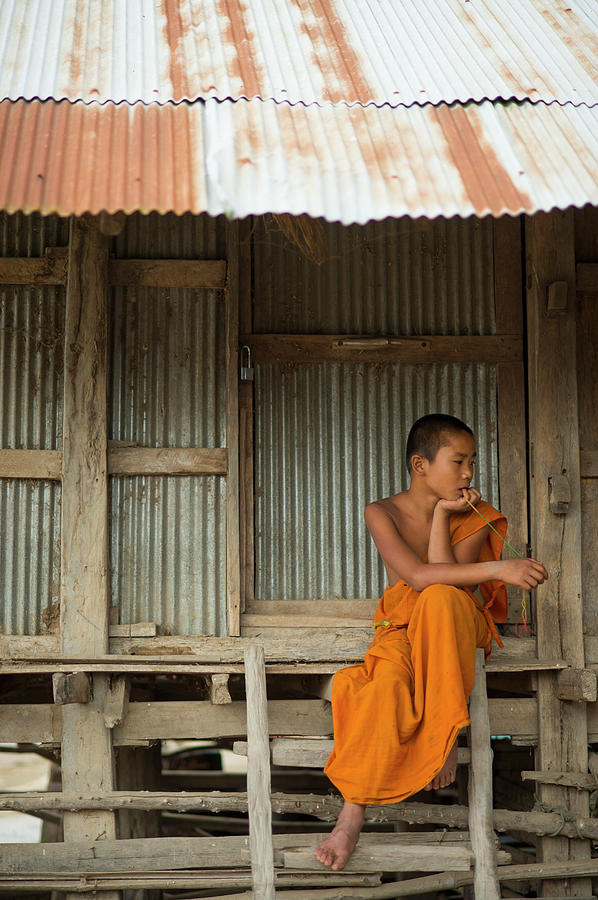 Young Buddhist Monk, Kengtung, Shan Photograph by Cultura Rm Exclusive/yellowdog