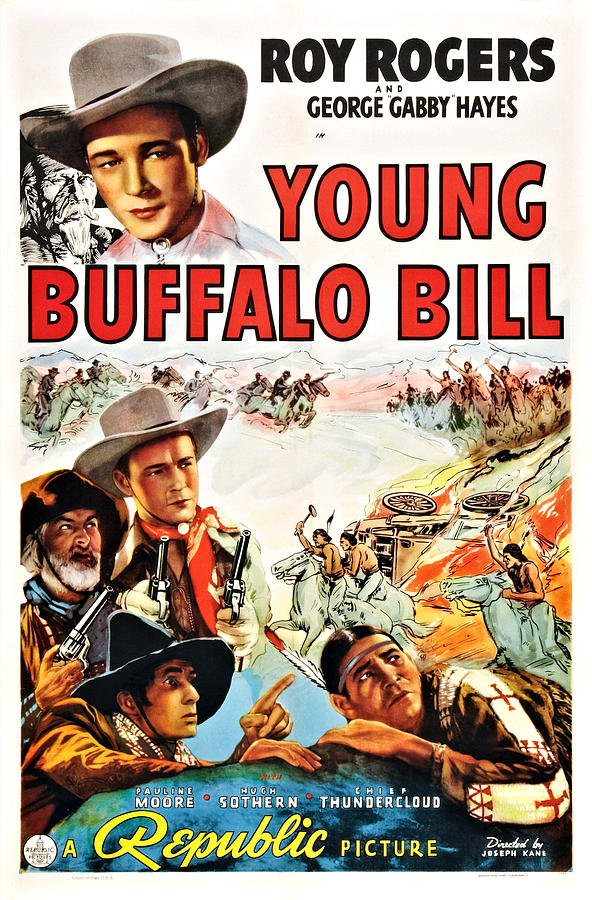 Young Buffalo Bill, Top Left Roy Photograph by Everett