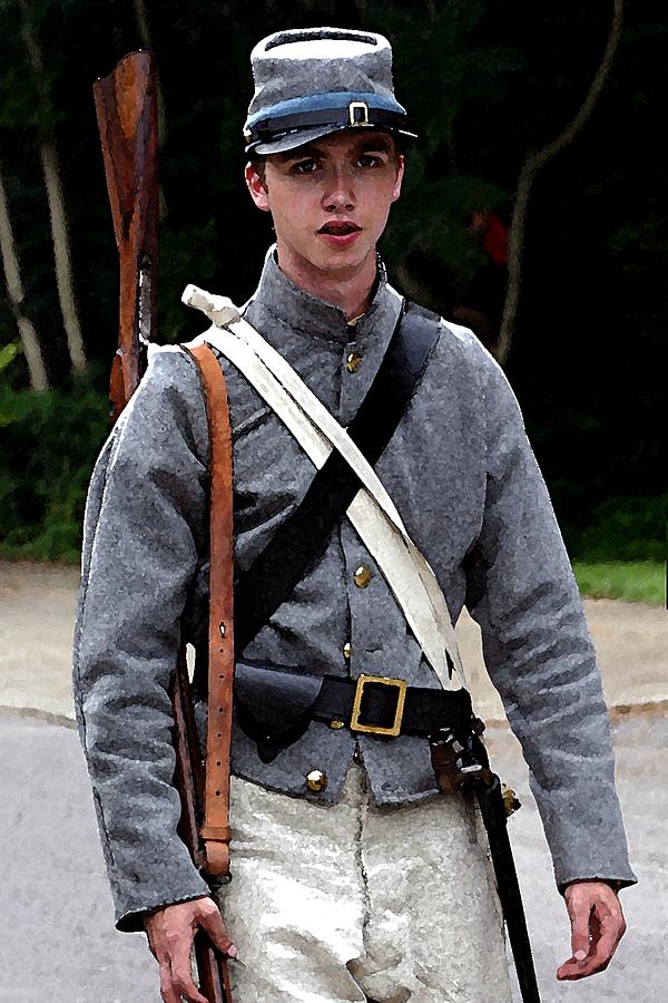 Confederate Cavalry Officer Uniform