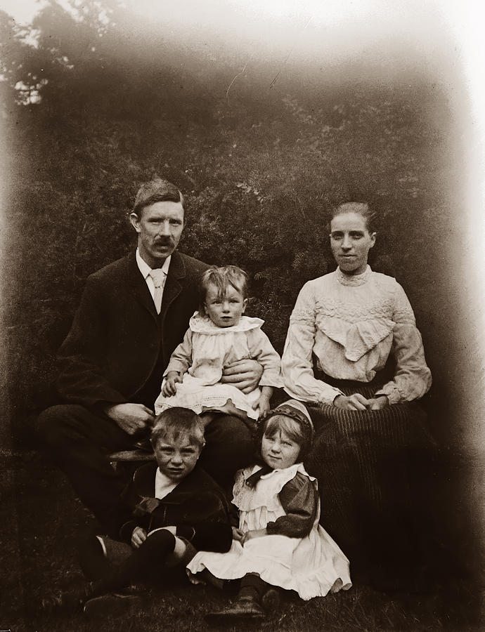 Young Family Photograph by Photographer unknown