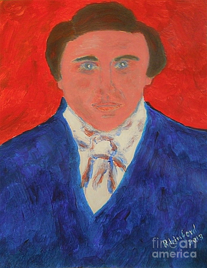 Young Joseph Smith Junior 1 Painting by Richard W Linford