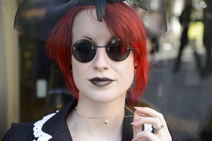 Fine Photograph - Young Lady With Red Hair 2 by Teo SITCHET-KANDA Fine Photograph - Young Lady With Red Hair 2 by Teo SITCHET-KANDA
