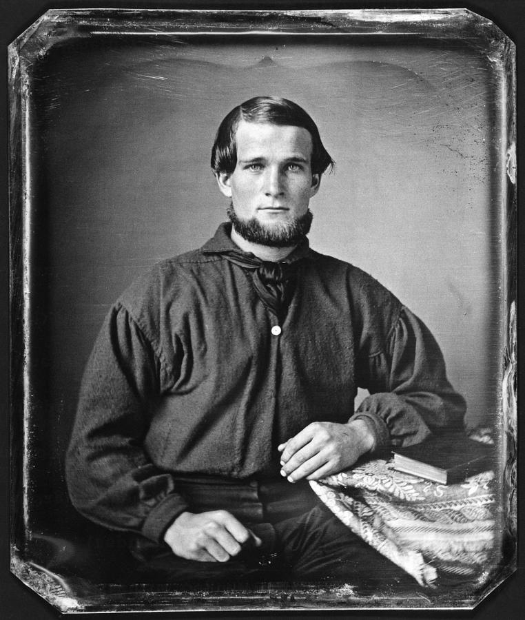 YOUNG MAN, c1845 Photograph by Granger