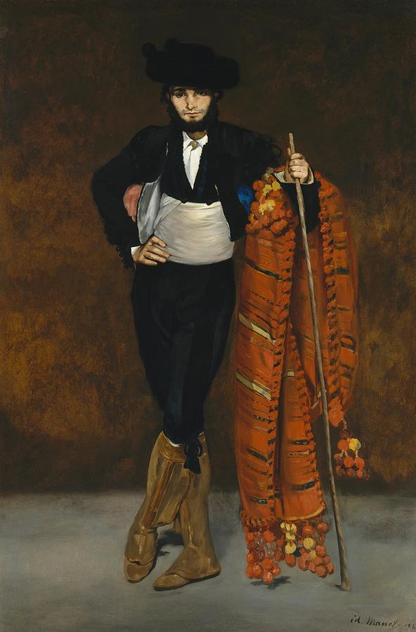 Edouard Manet Painting - Young Man in the Costume of a Majo by Edouard Manet