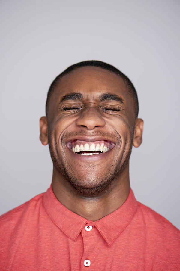 Young Man Laughing Photograph by Tara Moore
