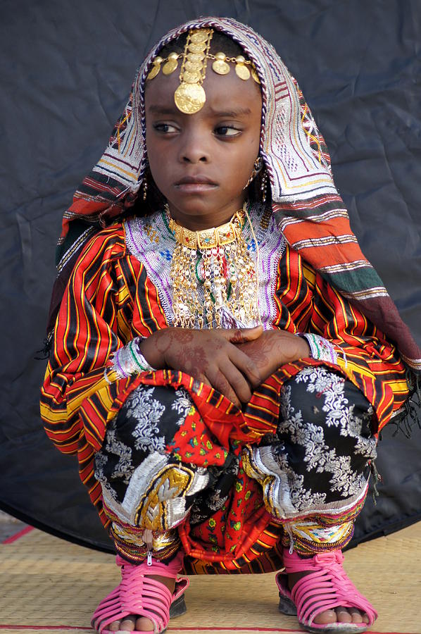Young Omani Girl Photograph by Debi Demetrion - Fine Art America