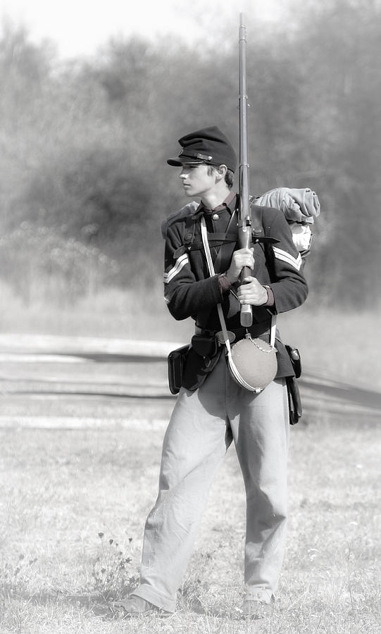 Gettysburg National Park Photograph - Young Soldier by Athena Mckinzie