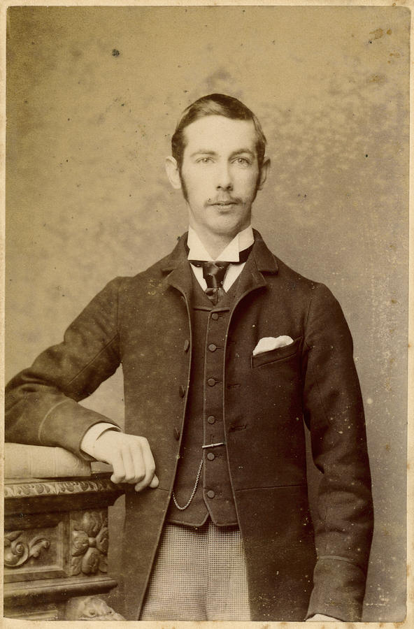 Young Victorian Man Old Photograph Photograph by Duncan1890