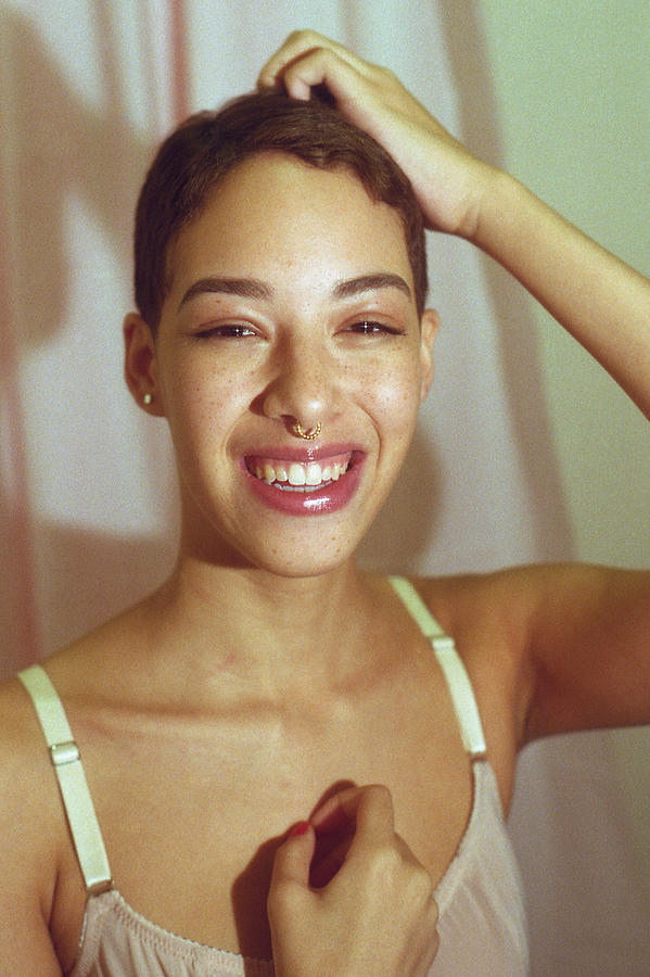 Young Woman Smiling Photograph by Ashley Armitage / Refinery29 for Getty Images