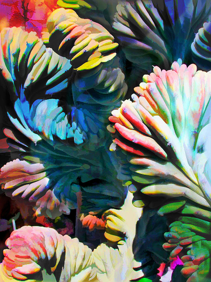 Desert Painting - Your Brain as Cactus by Elaine Plesser