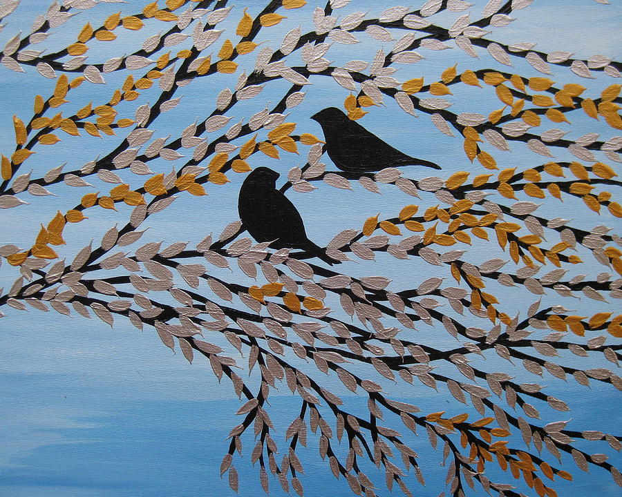 Bird Painting - Your Company by Cathy Jacobs