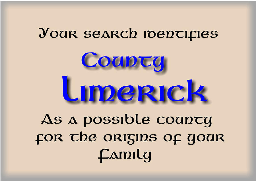 Val Byrne Mixed Media - Limerick Ancestry by Val Byrne