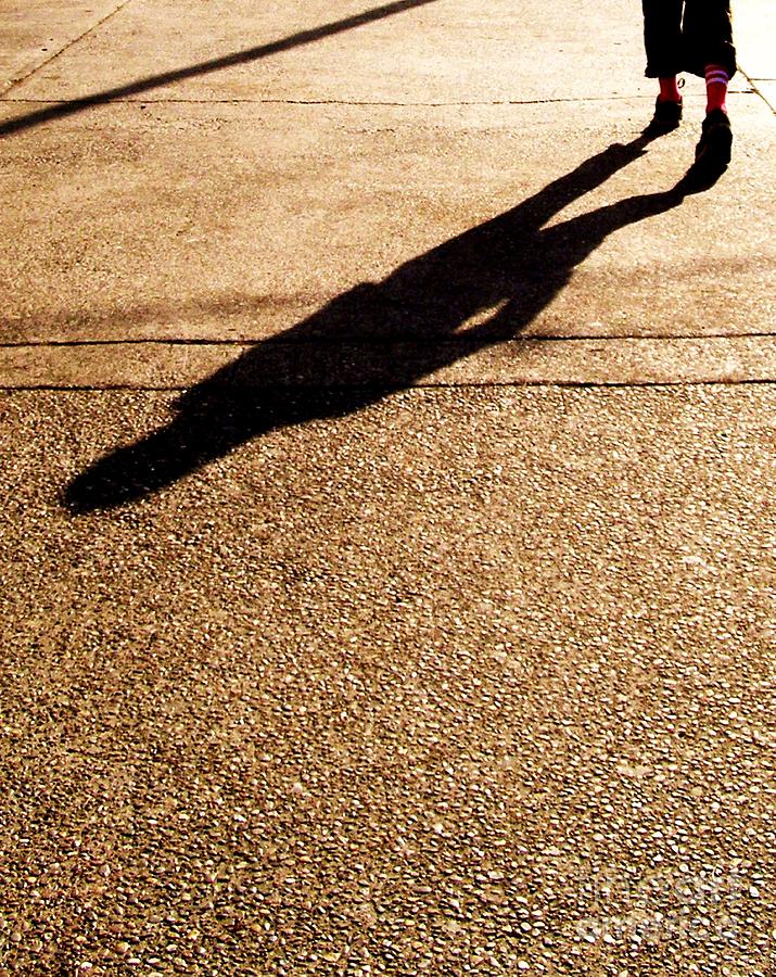 Your Shadow Photograph by Anne McDonald - Pixels